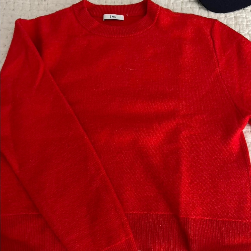 Vintage Red Wool/Cashmere Sweater